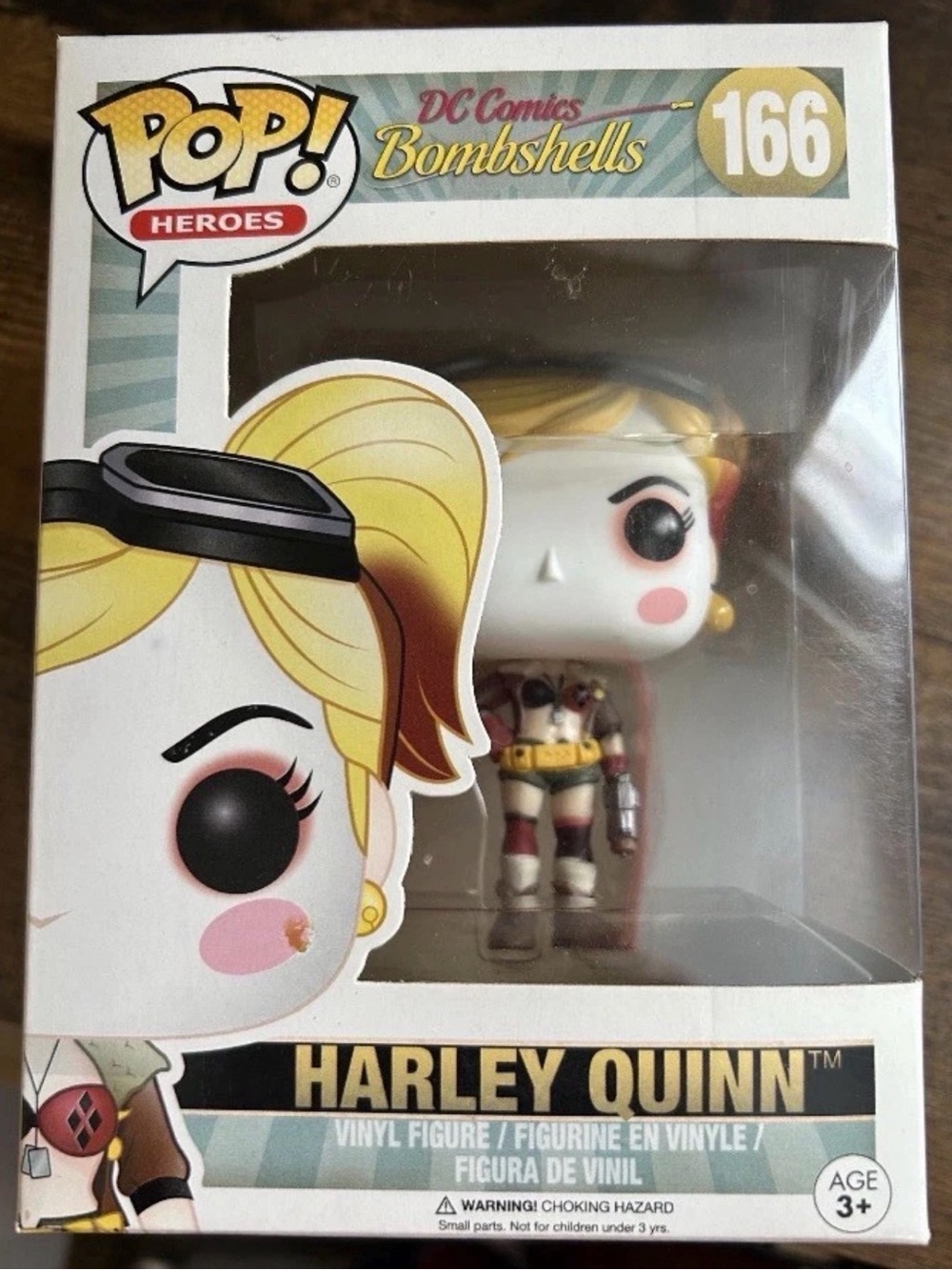 Funko POP! Heroes DC Comics DC Comics: Bombshells Harley Quinn #166